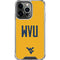West Virginia University WVU iPhone 16 Pro Max Clear Case