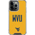 West Virginia University WVU iPhone 16 Pro Max Clear Case