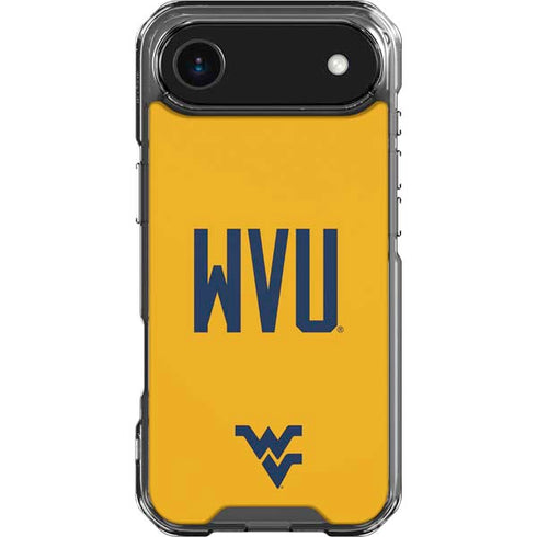 West Virginia University WVU iPhone 17 Air Clear Case