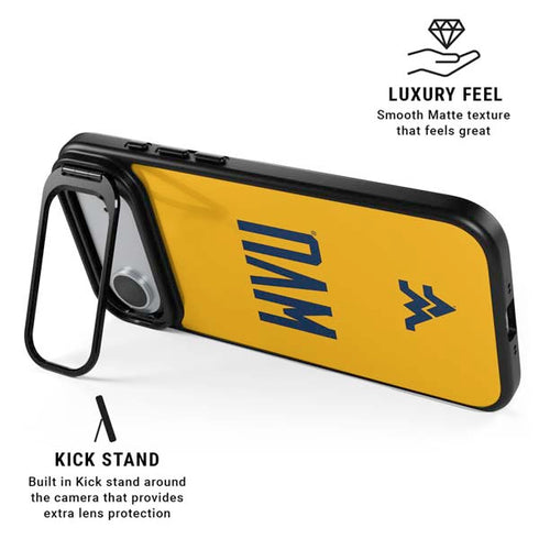 West Virginia University WVU iPhone 17 Air Kickstand Case