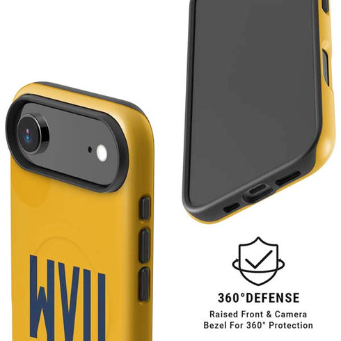 West Virginia University WVU iPhone 17 Air Magsafe Impact Case
