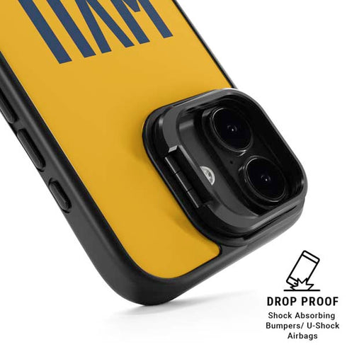 West Virginia University WVU iPhone 17 Kickstand Case