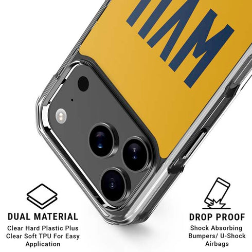 West Virginia University WVU iPhone 17 Pro MagSafe Case