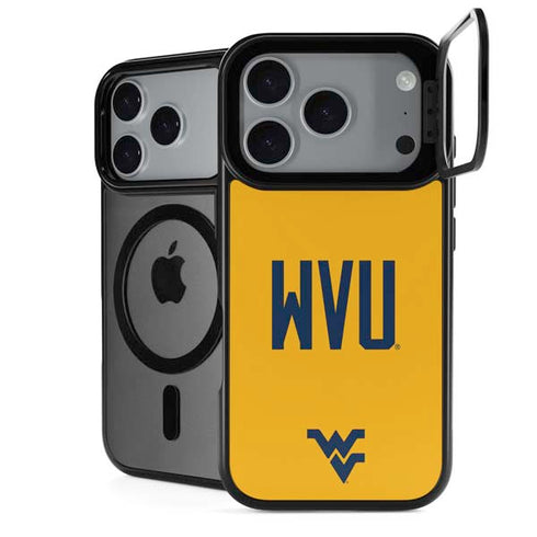West Virginia University WVU iPhone 17 Pro Max Kickstand Case