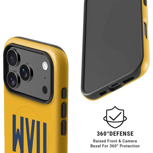 West Virginia University WVU iPhone 17 Pro Max Magsafe Impact Case