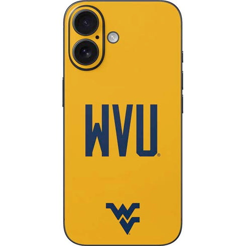 West Virginia University WVU iPhone 17 Skin