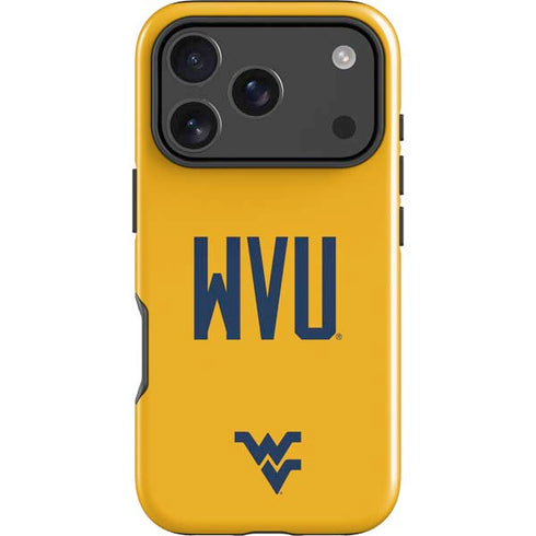 West Virginia University WVU iPhone 18 Pro Impact Case