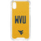West Virginia University WVU iPhone XS Clear Case