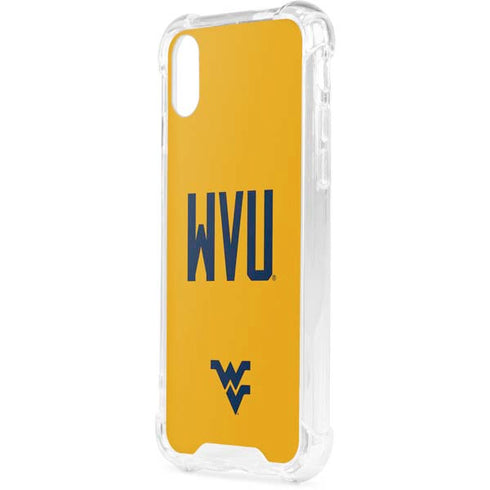West Virginia University WVU iPhone XS Clear Case