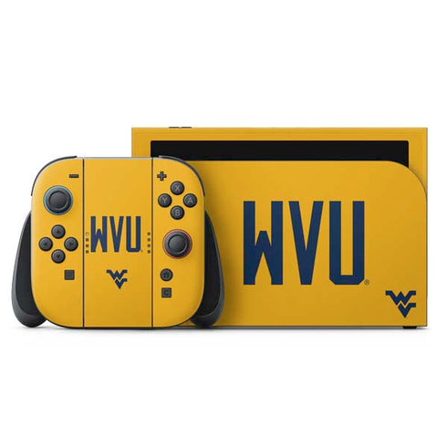 West Virginia University WVU Nintendo Skins