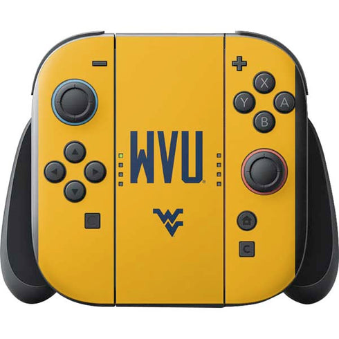 West Virginia University WVU Nintendo Switch 2 (2025) with Joy-Con Skin