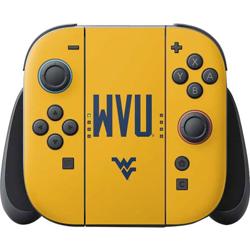 West Virginia University WVU Nintendo Switch 2 (2025) Joy-Con Controller Skin