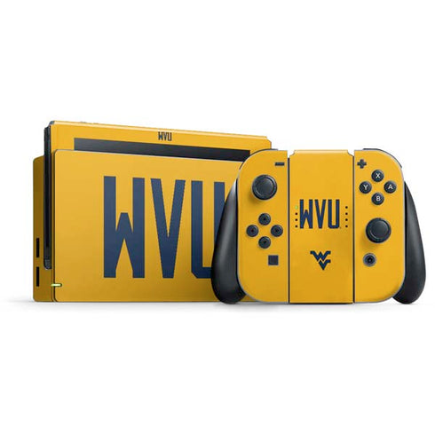 West Virginia University WVU Nintendo Skins