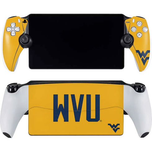 West Virginia University WVU PlayStation Portal Remote Player Skin