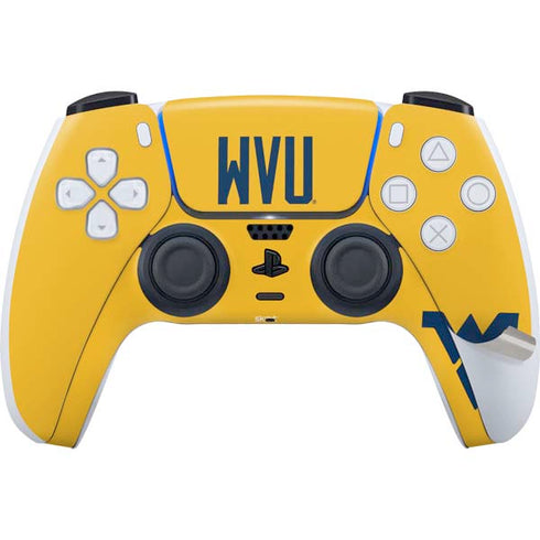 West Virginia University WVU PS5 Pro Disk Bundle Skin