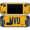 West Virginia University WVU Steam Deck Handheld Gaming Computer OLED Skin