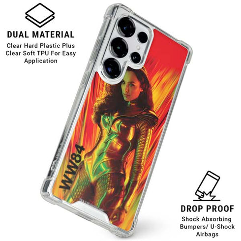 Wonder Woman 1984 (2020) WW84 Galaxy S25 Ultra Clear Case