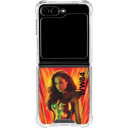 Wonder Woman 1984 (2020) WW84 Galaxy Z Flip6 Clear Case