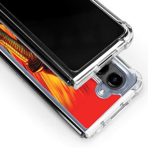 Wonder Woman 1984 (2020) WW84 Galaxy Z Fold5 5G Clear Case