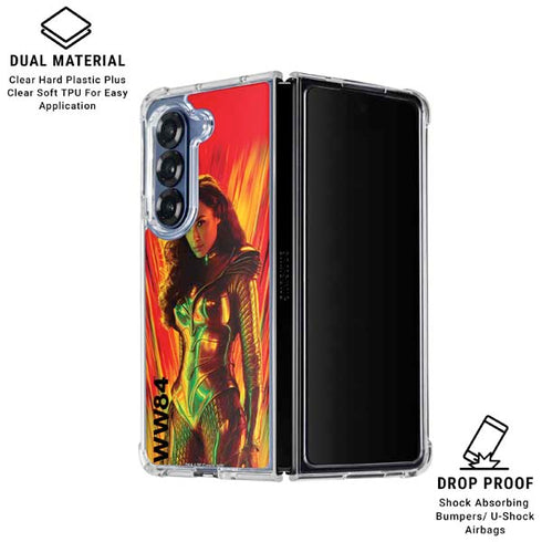 Wonder Woman 1984 (2020) WW84 Galaxy Z Fold6 Clear Case