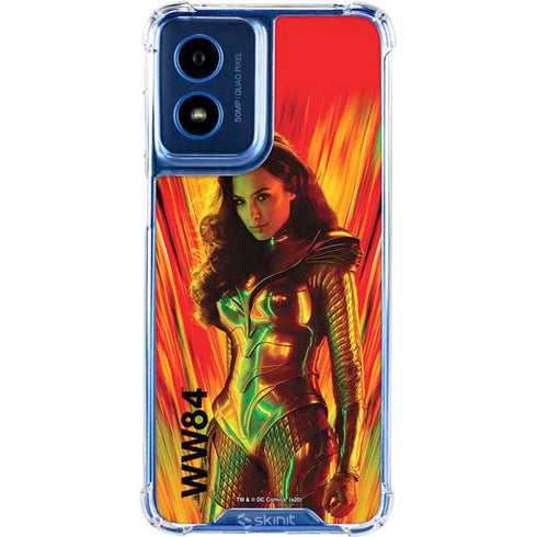 Wonder Woman 1984 (2020) WW84 Moto G 5G (2024) Clear Case