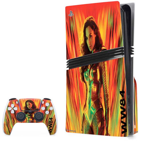 Wonder Woman 1984 (2020) WW84 PS5 Pro Disk Bundle Skin
