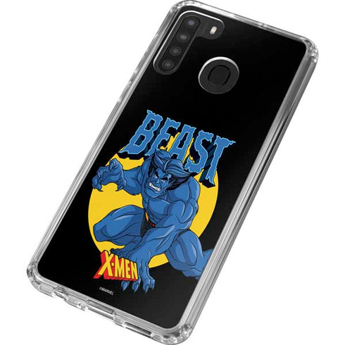 Marvel X-Men Beast Galaxy A21 Clear Case