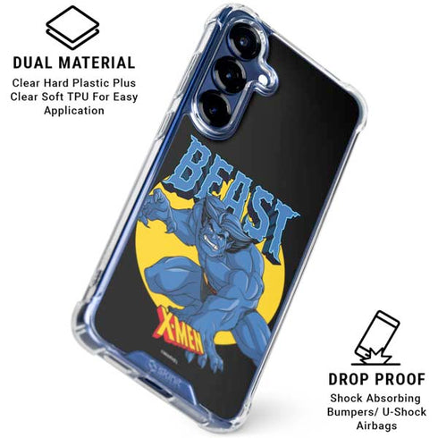 Marvel X-Men Beast Galaxy S25 Clear Case