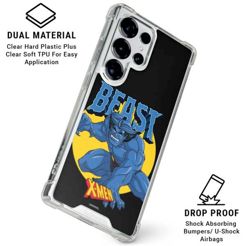 Marvel X-Men Beast Galaxy S25 Ultra Clear Case