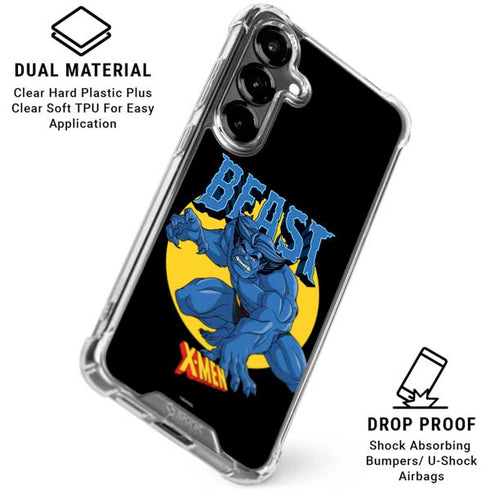 Marvel X-Men Beast Galaxy S26 Plus Clear Case