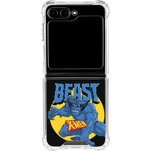 Marvel X-Men Beast Galaxy Z Flip5 5G Clear Case