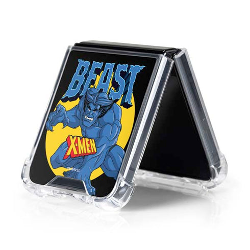 Marvel X-Men Beast Galaxy Z Flip5 5G Clear Case