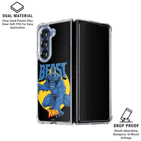 Marvel X-Men Beast Galaxy Z Fold6 Clear Case