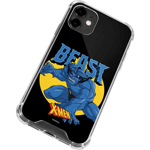 Marvel X-Men Beast iPhone 12 Clear Case
