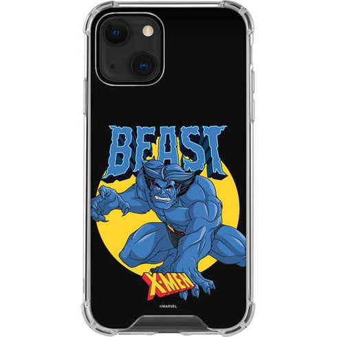 Marvel X-Men Beast iPhone 13 Mini Clear Case