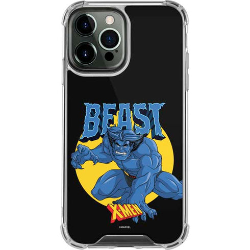 Marvel X-Men Beast iPhone 14 Pro Max Clear Case
