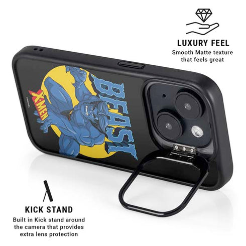 Marvel X-Men Beast iPhone 15 Plus Kickstand Case