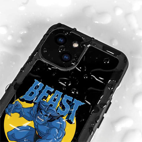 Marvel X-Men Beast iPhone 15 Plus Waterproof Case