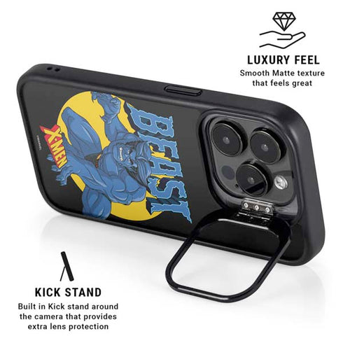 Marvel X-Men Beast iPhone 15 Pro Kickstand Case