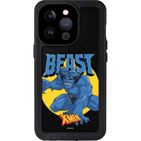 Marvel X-Men Beast iPhone 15 Pro Waterproof Case