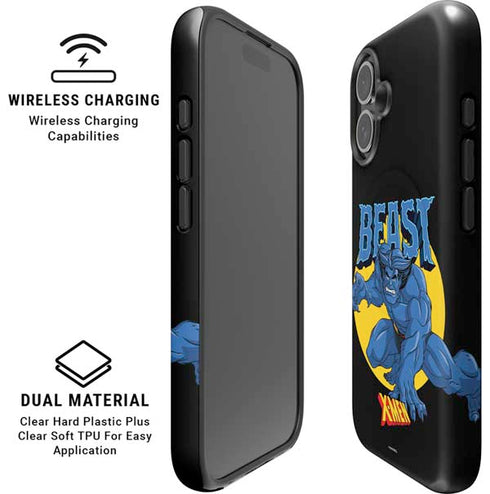 Marvel X-Men Beast iPhone 16 Plus Magsafe Impact Case