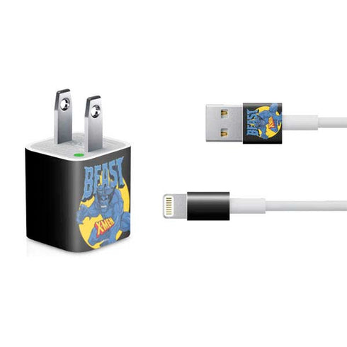 Marvel X-Men Beast iPhone Charger (5W USB) Skin