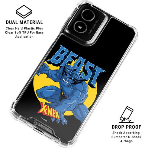 Marvel X-Men Beast Moto G Power 5G (2024) Clear Case