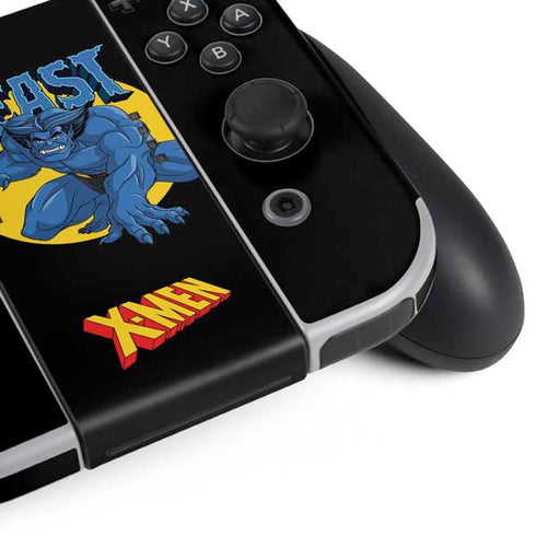 Marvel X-Men Beast Nintendo Switch OLED (2021) Skin