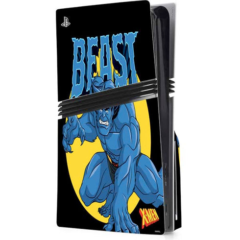 Marvel X-Men Beast PS5 Pro Disk Console Skin