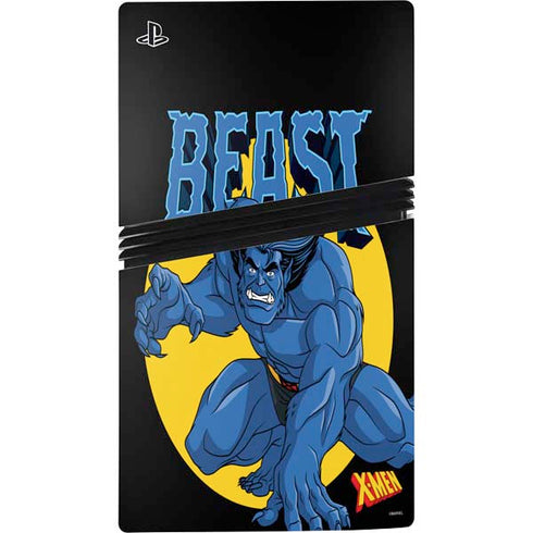 Marvel X-Men Beast PS5 Pro Disk Console Skin