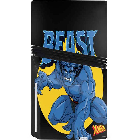 Marvel X-Men Beast PS5 Pro Disk Console Skin