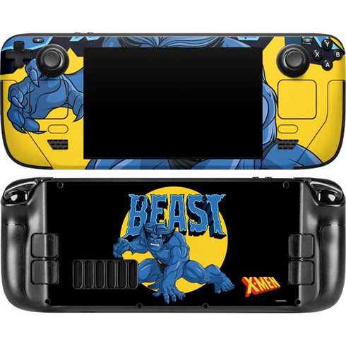 Marvel X-Men Beast Steam Deck Handheld Gaming Computer Skin