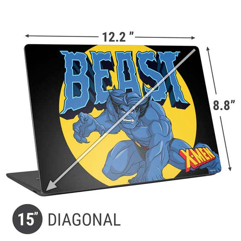 Marvel X-Men Beast Universal Laptop 15in (12.2 x 8.8in) Skin
