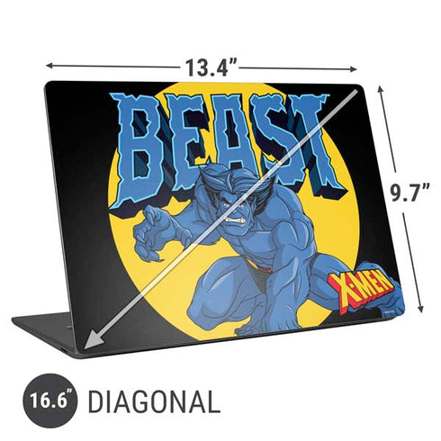 Marvel X-Men Beast Universal Laptop 16.6in (13.4 x 9.7in) Skin